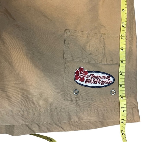 VTG Y2k Tommy Hilfiger Swim Trunks Sz M EUC - Picture 8 of 12